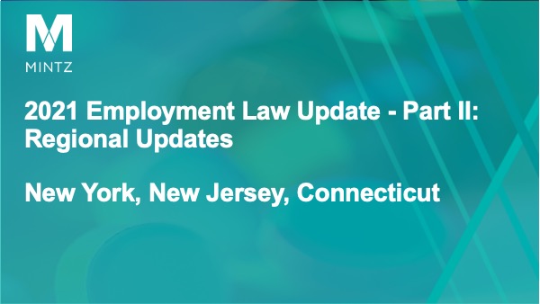 Session 5 - Regional Updates for NY, NJ, CT